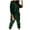 Green, variant on YUGYXL Womens Velour Sweatsuits 2 Piece Tracksuit Sets Drawstring Hoodie Sweatshirt Match Sweatpants Leisure Jogger Outfits Today Green,S