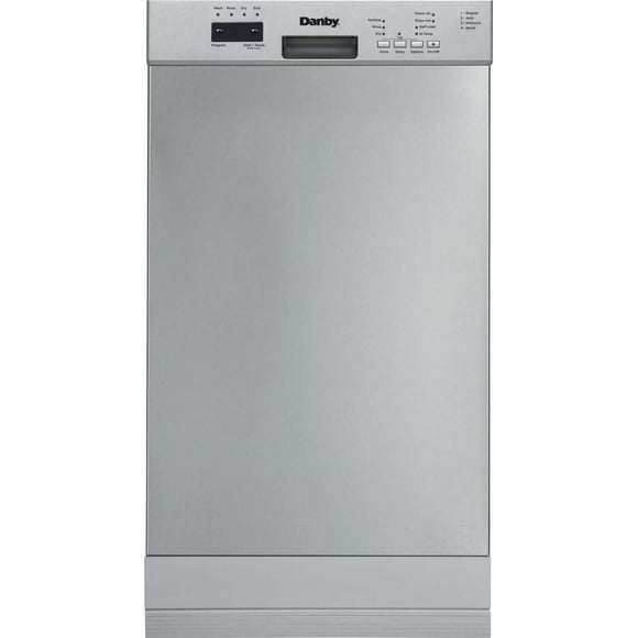 Danby DDW18D1ESS 18" Wide Built-in Dishwasher in Stainless Steel