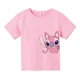 thumbnail image 3 of Camiseta de anime kawaii stitch para niños, camisetas de verano para niños, camisetas casuales de múltiples dibujos animados para niñas, camisetas de manga corta, 3 of 5
