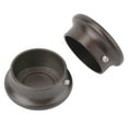 thumbnail image 2 of Max-Duty Closet Pole End Cap, Satin Nickel by Stone Harbor Hardware, 2 of 4