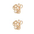 thumbnail image 2 of Qarigey 20 piezas de anillos para el cabello de alta elasticidad, elásticos, coloridos, de alta densidad, decorativos, sin enganches, Camarones Rosados 2Conjunto, 2 of 6