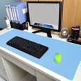 thumbnail image 3 of Large Size Waterproof Mouse Pad - by Desk York - Best for Gaming & Desk Organizing - World Map and Light Blue, 3 of 3