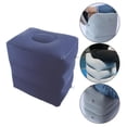 thumbnail image 3 of Ruiboury Inflatable Foot Rest 3 Layers Foot Stool Rest Pillow Foot for Travelling Deep Blue 40 x 30 x 43cm 1Set, 3 of 6