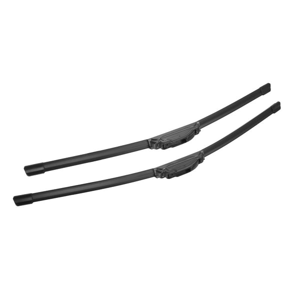 Unique Bargains 2pcs 24" 21" Silicone Front Windshield Wiper Blade Replacement Set for Honda Pilot 2003-2008 J / U Hook