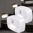thumbnail image 1 of LED Night light, [2], Automatic LED PIR switch, Wall light, Motion sensor Garderobslampa [energy Class A++], 1 of 4