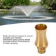 thumbnail image 4 of Aspersor de estanque ANGGREK Boquilla de fuente de agua de Cobre, 4 of 8