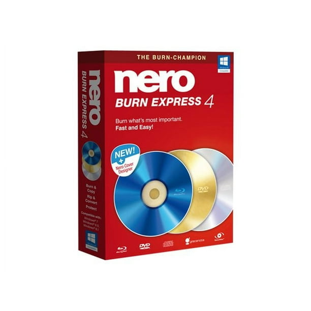 Nero Burn Express 4 - Windows Compatible PC Burning Software