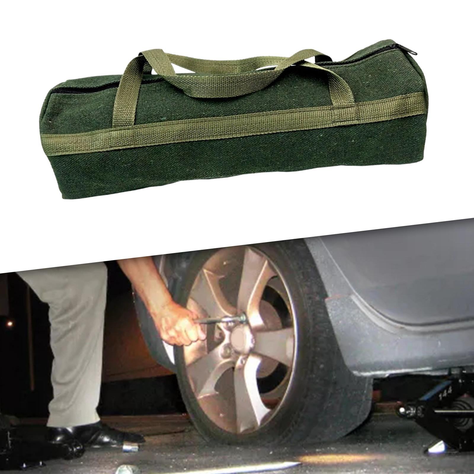 Auto Tool Bag Storage Organizer, Electrical Tool ,Home Gadgets Toolkit Durable Multifunctional Zippered Case Portable Canvas Pouch Tote , 50cmx15cm