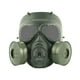 thumbnail image 4 of Máscara CS Máscara protectora Protectora Resistente a los impactos Máscara de utilería para juegos de cara completa, Máscara facial completa CS para fiesta de disfraces de Negro Lente Verde SM SunniMix Equipo de cara completa, 4 of 7