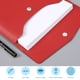 thumbnail image 4 of Carpeta de Piel Sintética A4 - Carpeta de Documentos de Pu con Cierre Magnético, Gran Capacidad para Oficina y Escuela, 31 X 24 Cm (Azul, Marrón, Rojo, Caqui y Gris) - 1 Unidad, 4 of 7