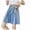 Light Blue, variant on Odeerbi 5-14 Years Kids Girls Summer Denim Shorts Bow Jean Shorts Casual Comfortable Breathable Shorts