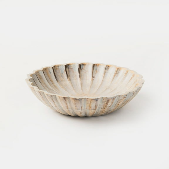 Scallop Serenity Bowls - Greywash