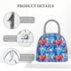 thumbnail image 4 of Disketp Bright Flowers Bolsa Térmica para Almuerzo, Lonchera con Abertura Amplia y Gran Capacidad, Organizador Reutilizable para Mujeres, Hombres y Adultos, 4 of 6