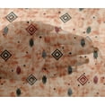 thumbnail image 4 of oneOone Viscose Chiffon Mandys Pink Fabric Geometric Sewing Fabric By The Yard Printed Diy Clothing Sewing Supplies 42 Inch Wide, 4 of 4