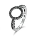 thumbnail image 1 of Bagues en Argent pour Toujours Rondes pour Femmes Bijoux_8, 1 of 3