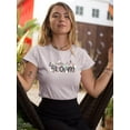 thumbnail image 2 of Live Life In Full Bloom  T-Shirt Women -Image by Shutterstock, Female Medium, 2 of 4
