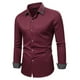 thumbnail image 4 of pstuiky camisetas de manga larga para hombre, Camisa informal de verano para hombre, con cuello, botones y bolsillos, color liso Tops casuales para hombres xl, 4 of 7