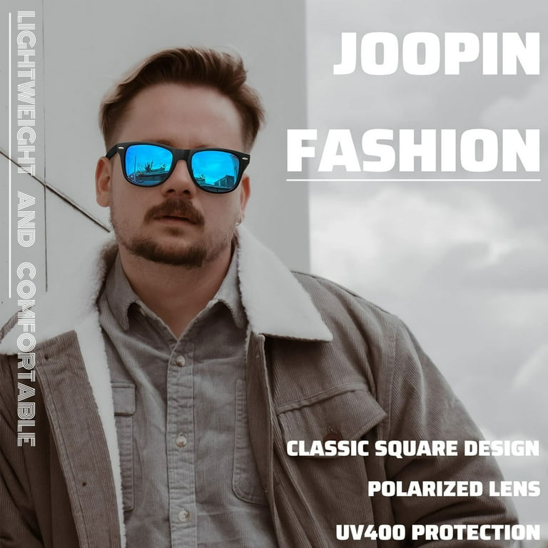 New Square Polarized Sunglasses Men Women Fashion Square Male Sun Glasses  Stylish One-piece Lens Driving Vacation Shades UV400