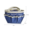 thumbnail image 4 of Bolsa de mano Naiovety para jardín portátil multibolsillo color sólido herramientas de metal, 4 of 6