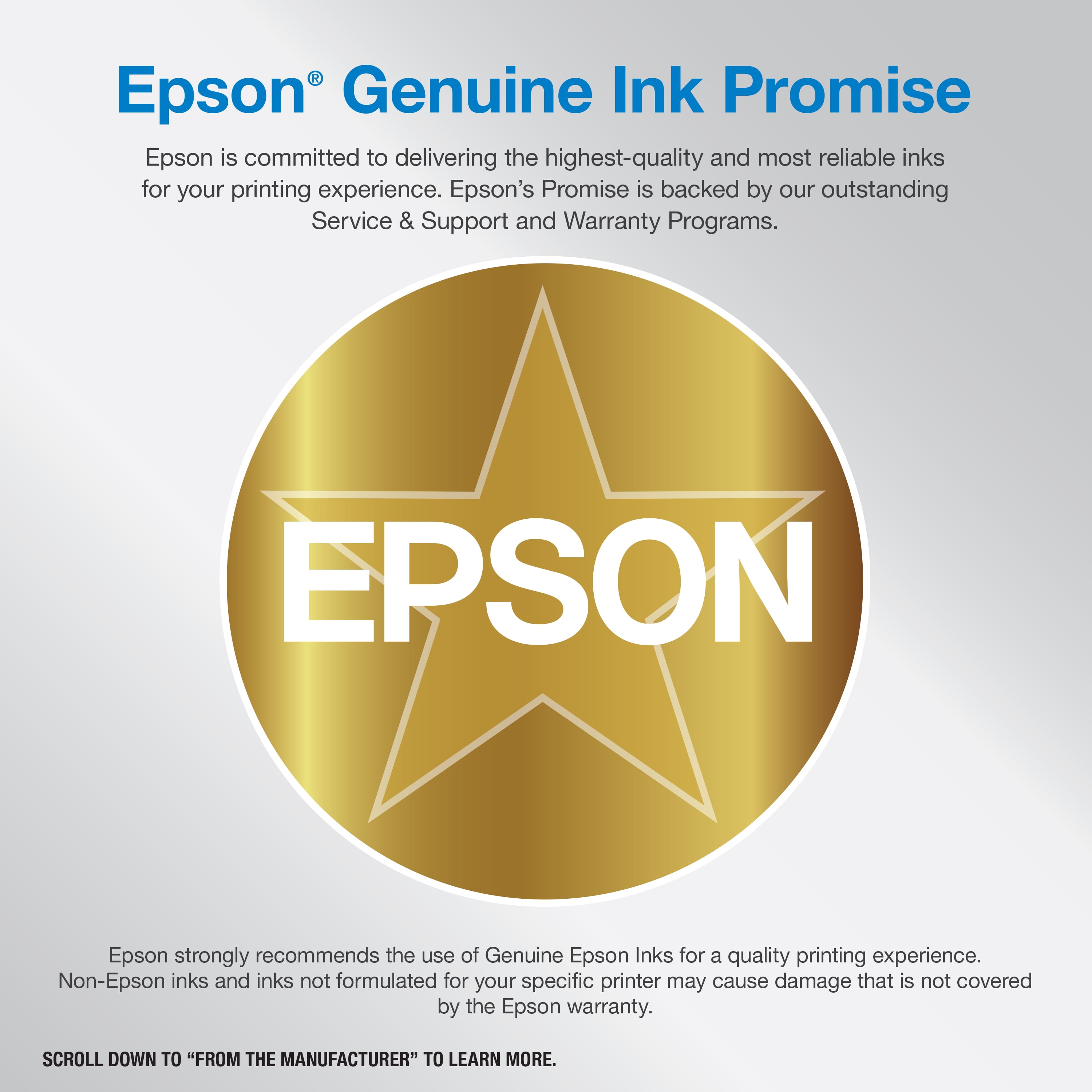 Epson EcoTank ET-2850 Wireless Color All-in-One Cartridge-Free Supertank Printer with Scan, Copy and Auto 2-Sided Printing - White