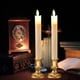thumbnail image 3 of Luz De Vela Led Lámpara 2 uds luz de vela con pilas LED luz de vela parpadeante para iglesia de boda, 3 of 6