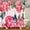 ndhd1357, variant on 3d Flowers Pattern Shower Curtains Bathroom Curtain 180*180cm Waterproof With 12 Home Decor Washable Fabric Bath Screen