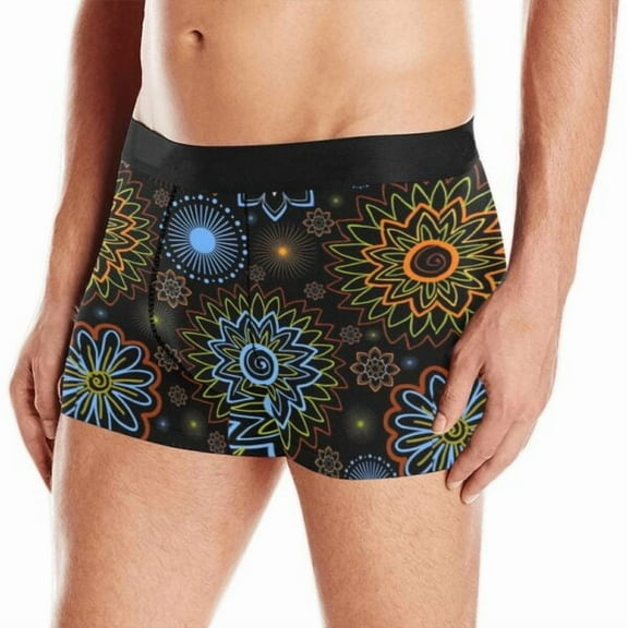 Mens Boxer Briefs - Men's Boxer Shorts - Explosion - XS