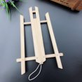 thumbnail image 3 of Wooden Easel Stand Display Holder Triange Photo Frame Calendar Shelf Home Decor, 3 of 7