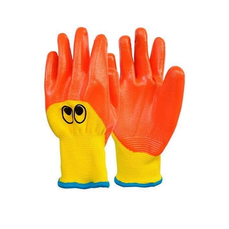 1Pair Gardening Storage Pouch Supplies Kids Children Protective Gloves Garden Anti Bite Cut Collect Seashells Protector