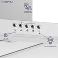 thumbnail image 4 of Campana de Cocina "T" 90cm Acero Inoxidable, 3 Velocidades NOMU, 4 of 5