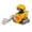Yellow, variant on VANLOFE Toy Car For Children Aged 2 3 4+ Children's Fall Resistant Press Engineering Team Suit Small Sliding Toy Car Backward Excavator Robot