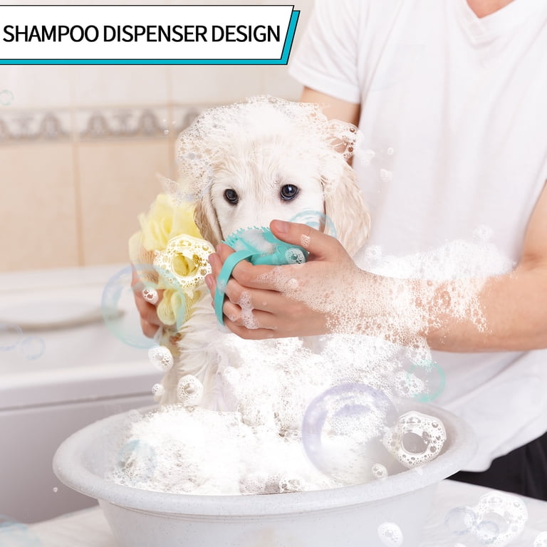 Qweryboo 3Pcs Dog Bath Scrubber Set With Ring Handle photo 8