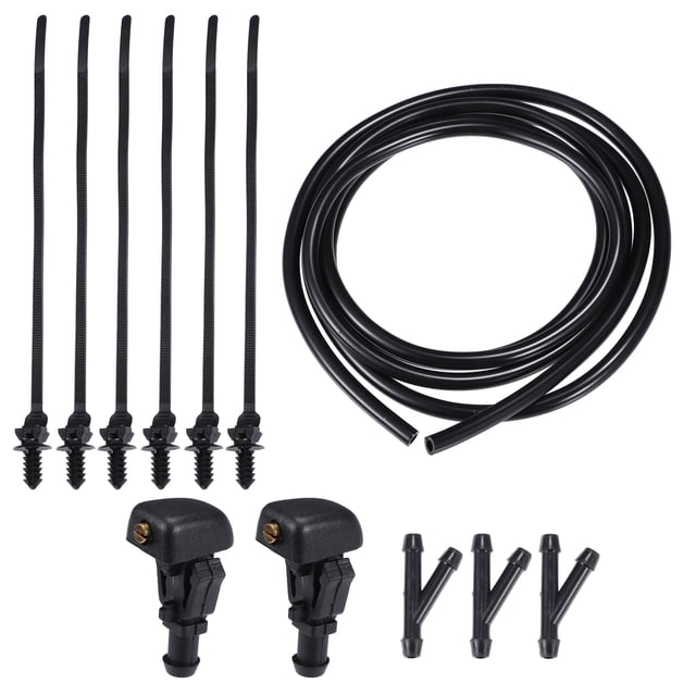 1 Juego de boquilla de agua para limpiaparabrisas No.3W7Z17603AA para Ford Crown 2010 2011 para Ford E-150 2010-2014
