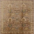 thumbnail image 1 of Ahgly Company Machine Washable Indoor Square Industrial Modern Light Brown Area Rugs, 4' Square, 1 of 7