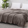 thumbnail image 3 of Queen Size Soft Fleece Blanket Throw Blankets for Couch & Bed,Luxury Plush Fuzzy Flannel Blanket,Breathable Microfiber Throws Rug,Super Soft Warm Lightweight Throw Blanket for Travel, 3 of 7