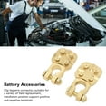 thumbnail image 4 of Top Post Battery Terminals Clamp Set, Brass Battery Terminal Connector Excellent Electrical Conductivity  For Trucks, 4 of 8