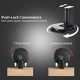 thumbnail image 5 of Mechanical Floor Door Stopper,Magnetic Door Stopper for Bottom of Door,Invisible Punch-Free Mechanical Silent Floor Door Stop,Windproof Door Stopper Indoor Heavy Duty Floor Door Stop (Brown), 5 of 9