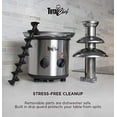 thumbnail image 3 of Total Chef TCCFS-02 Chocolate Fountain, Stainless Steel, 3 of 5
