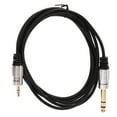 thumbnail image 1 of Adapter Cable,6.35mm to 3.5mm Cable Microphone Cable Stereo Cable Built for the Future, 1 of 9