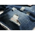 thumbnail image 7 of Leesechin Ripped Jeans Shorts Zipper Slim Casual Denim Shorts Men's Mid-length Pants, 7 of 7