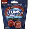 Tums Chewy Delights Ultra Strength Antacid Relief Calcium Soft Chews, Very Cherry Flavour, 32 Count