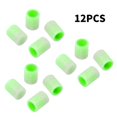 thumbnail image 4 of Mosiee Valve Cap Tire Valve Cover Glow In The Dark Fluorescent Powder Glow Car Wheel, 4 of 9