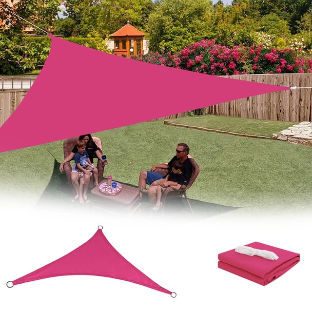 Sun Shade Triangle Sun Shade 95% Block For Patio Backyard Garden Outdoor Activities With Fixing Kit Seat Cover for Couch Floating Garden Couch Covers for Leather Couch Couch Back Cover Arm Covers for