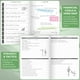 thumbnail image 5 of Planificador de gastos Budget Planner Clever Fox, tamaño A5, color verde menta, 5 of 6