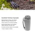 thumbnail image 4 of Handheld Fertilizer Spreader Hand Held Grass Seed Spreader Crop Spreading Salt Sowing Pot Fertilizer Salt Spreader, 4 of 12
