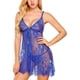 thumbnail image 2 of Gibobby Ropa interior mujer Lencería sexy para mujer, diseño de mujer con juego de lencería sexy(Azul, G), 2 of 5