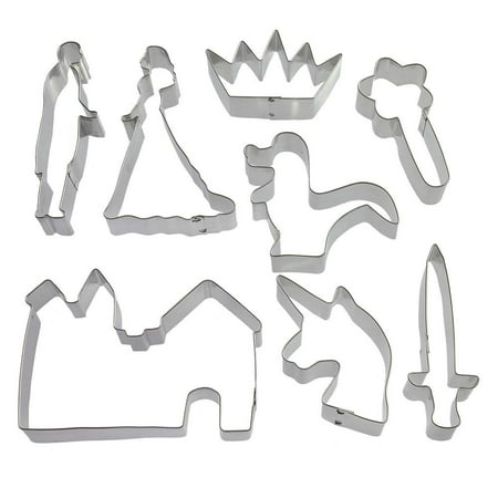 Damsel In Distress Cookie Cutter Set 8 Pieces 4 5 Sword 25 Damsel In Distress Cookie Cutter Set 8 Pieces 4 5 Sword 25 Prince Princess Unicorn 3 75 Wand Crown Castle