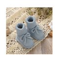 thumbnail image 3 of NOKIO Knit Baby Snow Booties with Fau𝗑 Fu𝗋 Lining - Breathable Non-Slip Winter Shoes for Babys Indoor/Outdoor Use, 3 of 3