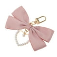 thumbnail image 5 of Unique Bargains 1 Pc Handbag Charms Keychains Faux Pearl Heart Bow Bag Accessories Pink, 5 of 5
