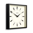 thumbnail image 2 of Reloj de pared JONES CLOCKS® Retro cuadrado 25 cm negro, 2 of 8
